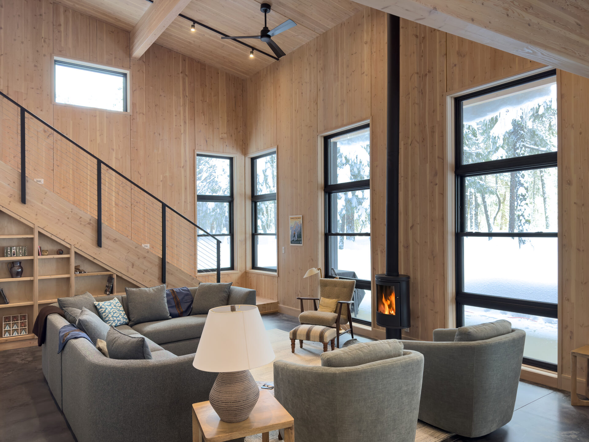 CLT Cabin — residential architecture, Mazama, WA